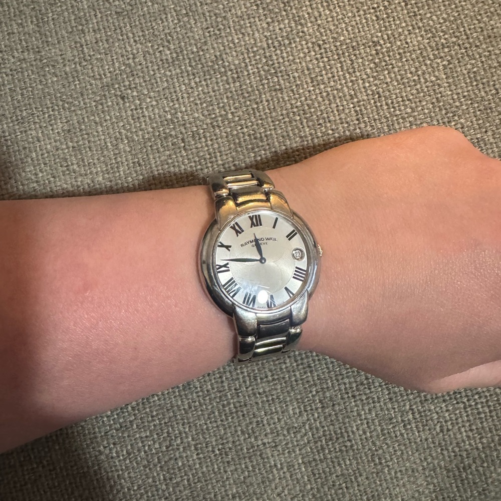 Raymond Weil Jasmine Silver Dial SS Quartz Ladies Watch